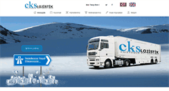Desktop Screenshot of ckslojistik.com